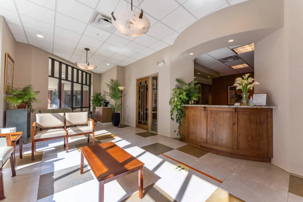 City Station Dental lobby interior